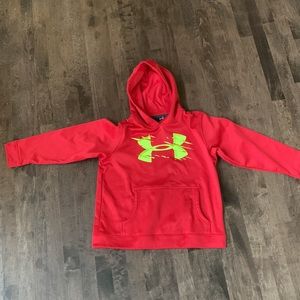 Under Armour red hoodie kids